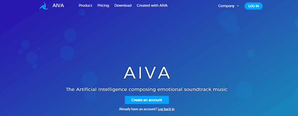 aiva ai music generator