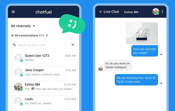 chatfuel ai chatbot for android