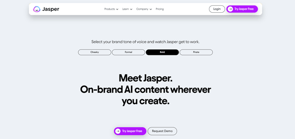 jasper ai for writing essays