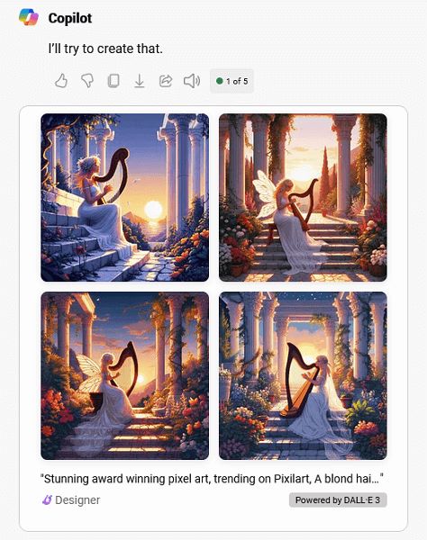 microsoft copilot generate images