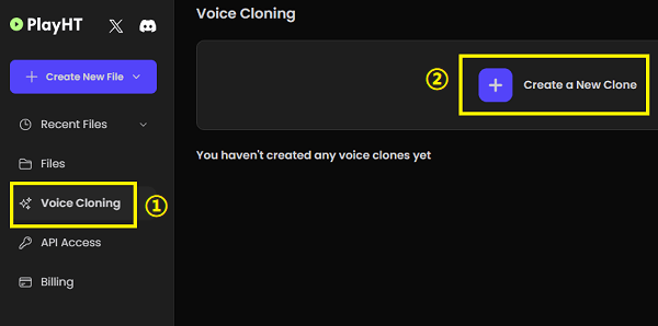 playht voice cloning feature